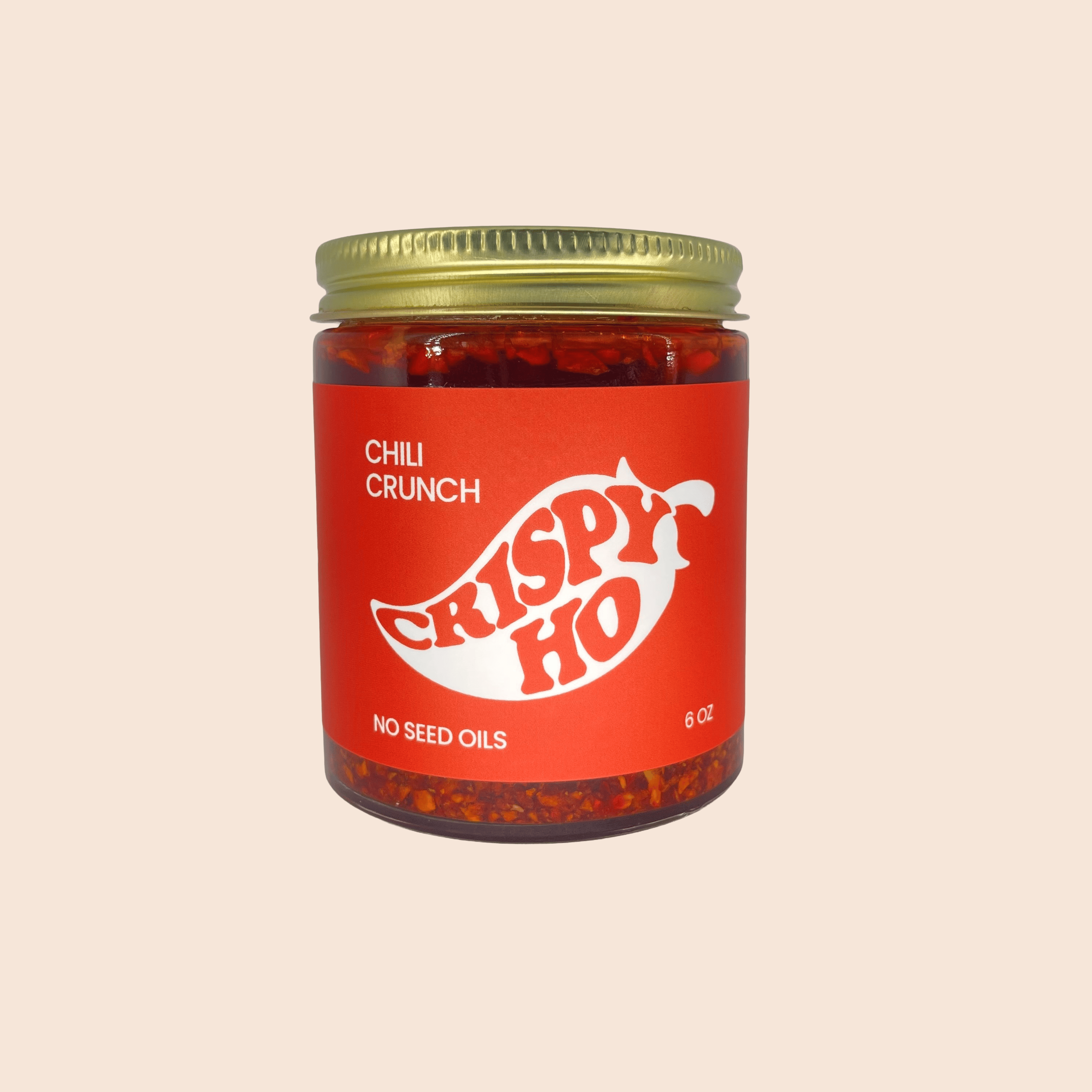 Crispy Ho Chili Crisp | No Seed Oils, Avocado Oil, Real Crunch