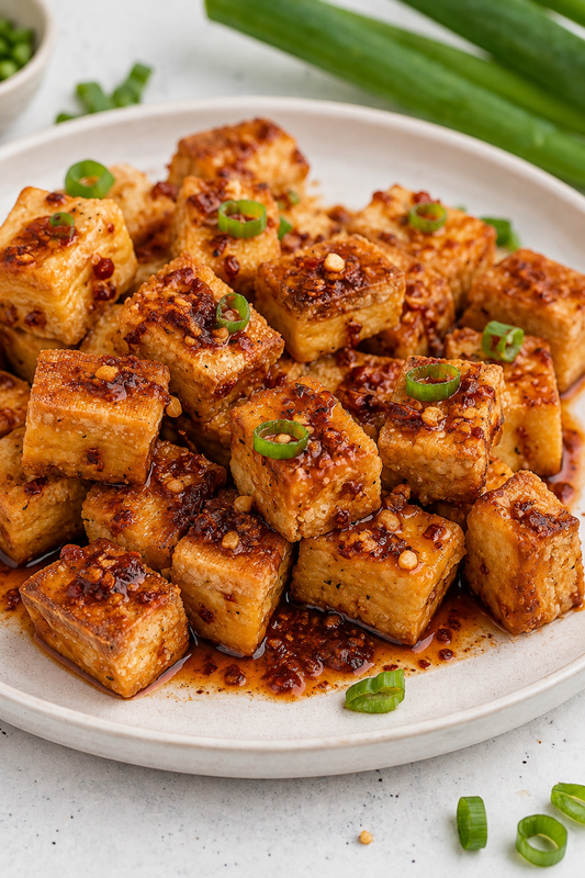 Crispy Ho Pan-Fried Tofu